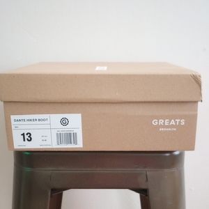 Greats Black Hiking Boots Stylish Durable Design